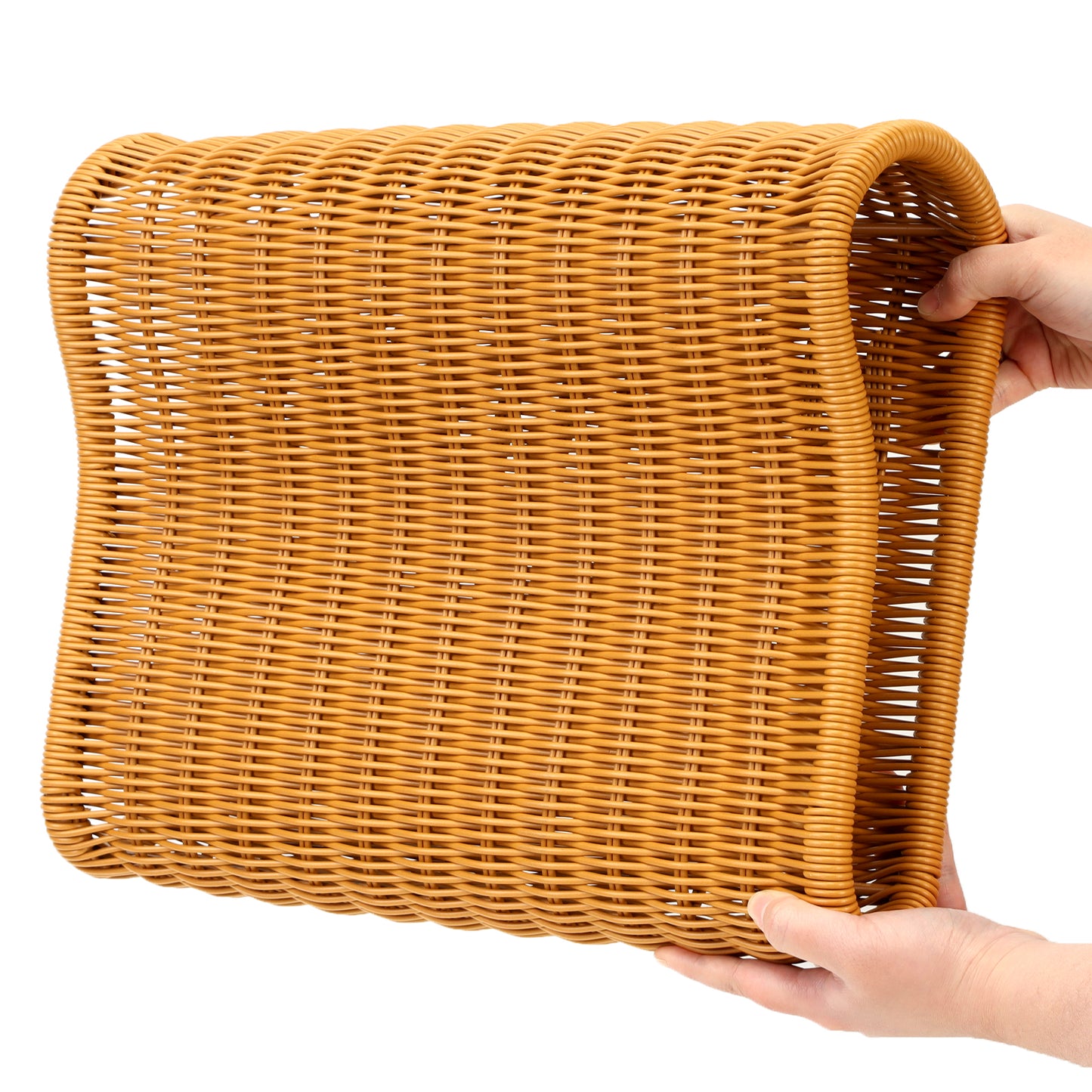 WILLOWYBE Sauna Pillow Handwoven Artificial Rattan