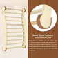 Sauna Backrest Durable Non-Slip Pads & Natural Scotch Pine Wood