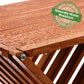 Folding Bamboo Sauna Stool – Portable & Eco-Friendly Wooden Seat