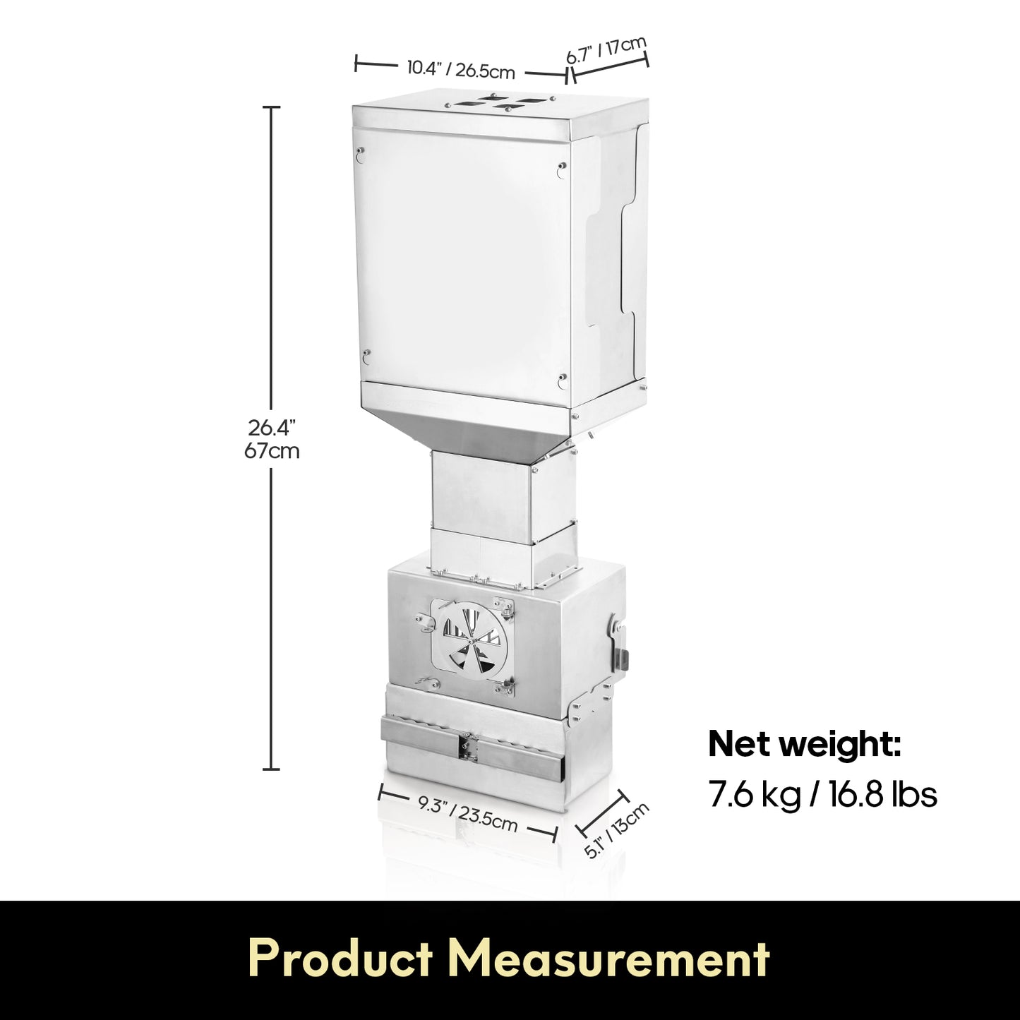 Outdoor Sauna Wood Pellet Heater Accessory