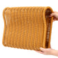 Cuscino per sauna WILLOWYBE in rattan artificiale intrecciato a mano