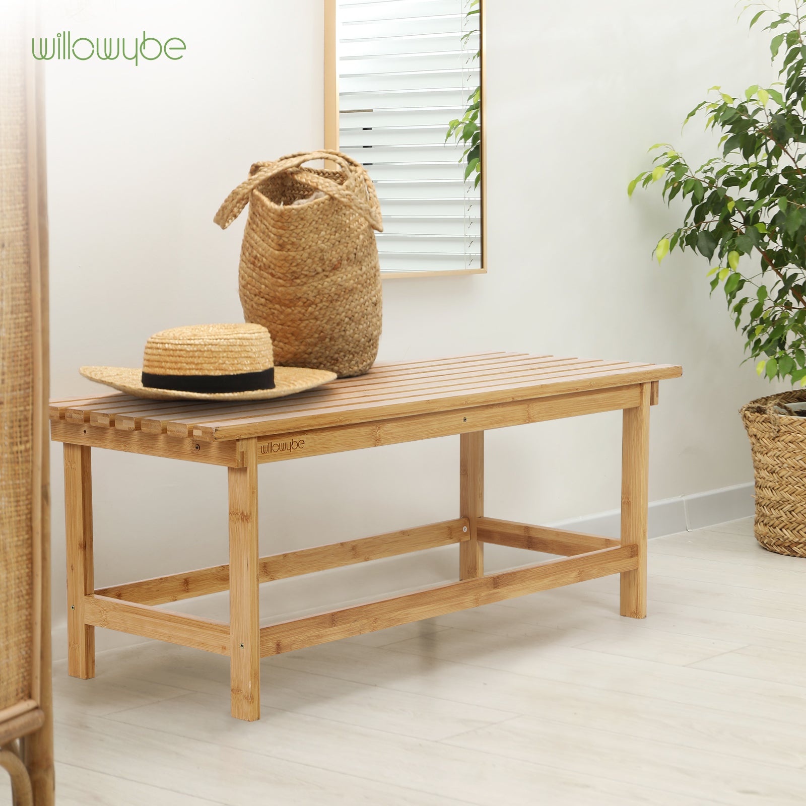 サウナチェア WILLOWYBE Sauna Stool Bamboo Bench – Willowybe