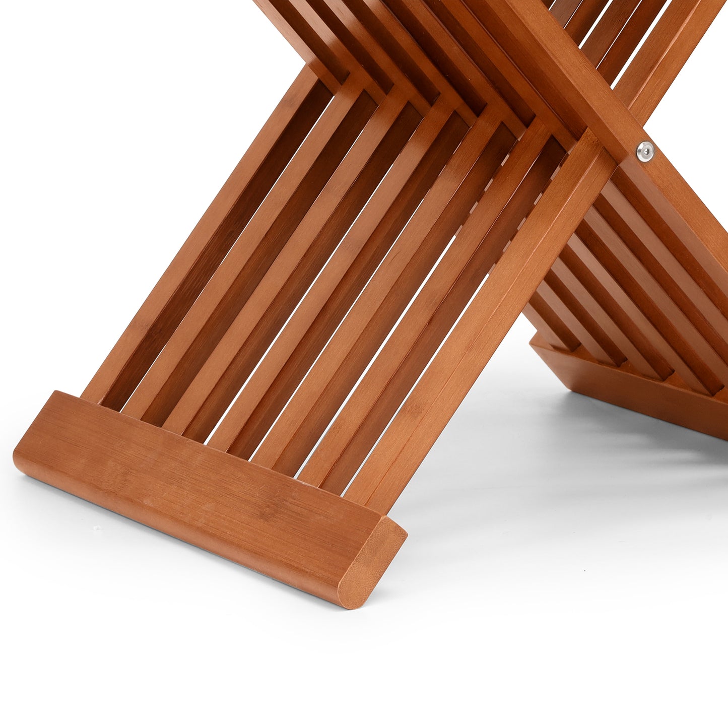 Folding Bamboo Sauna Stool – Portable & Eco-Friendly Wooden Seat