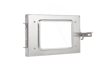 Outdoor Stove Door and Heat-Resistant Glass