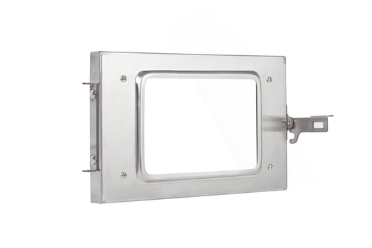 Outdoor Stove Door and Heat-Resistant Glass