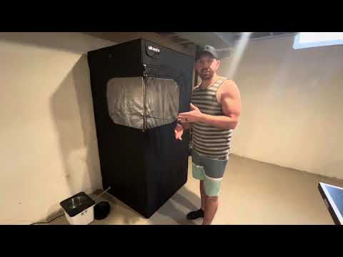 Portable Steam Sauna w/ 4L KingPower Steamer - Black – Willowybe