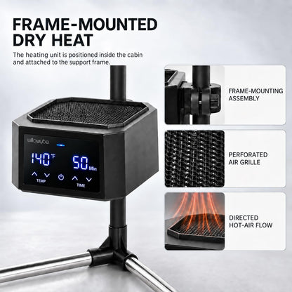 WillowyBe dry10 portable dry sauna product details - image 04